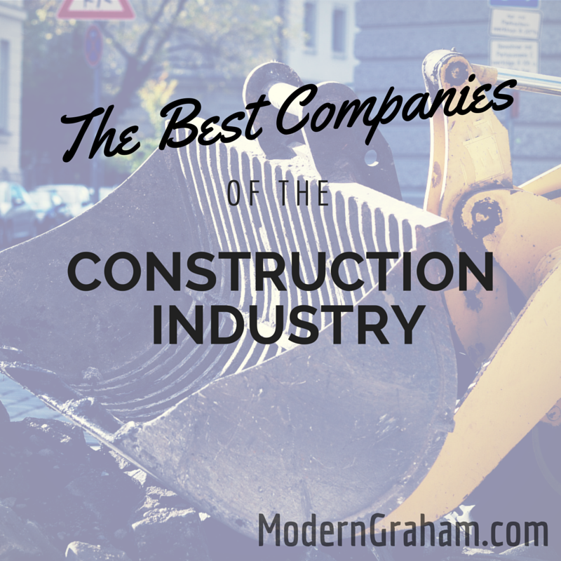 The Best Companies of the Construction Industry – October 2015