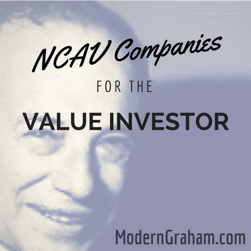 5 NCAV Companies For Value Investors – August 2015