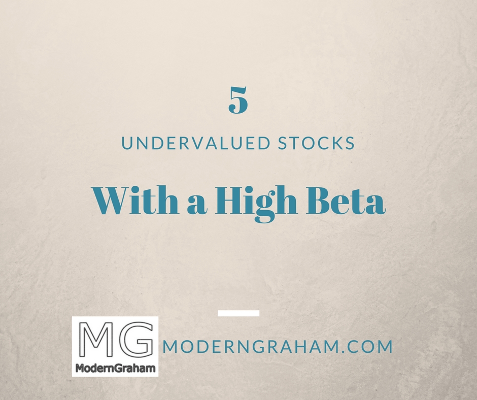 5 Undervalued Stocks for Value Investors with a High Beta – February 2019